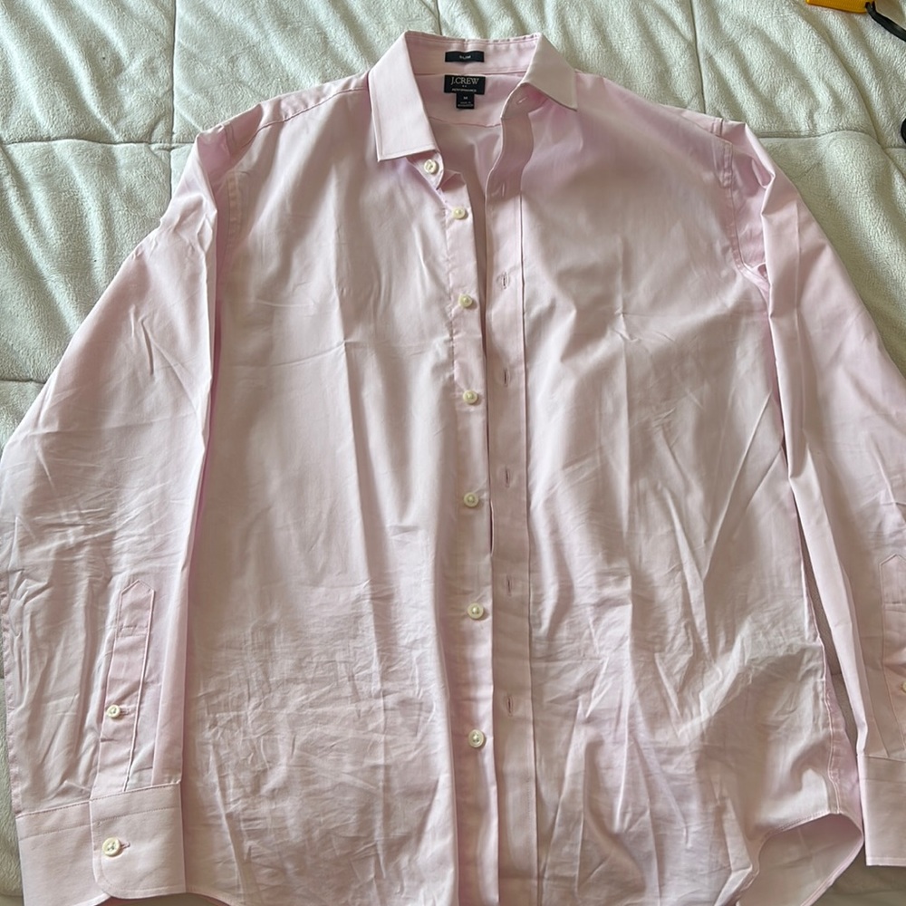 J-Crew Performance Slim Button down Shirt